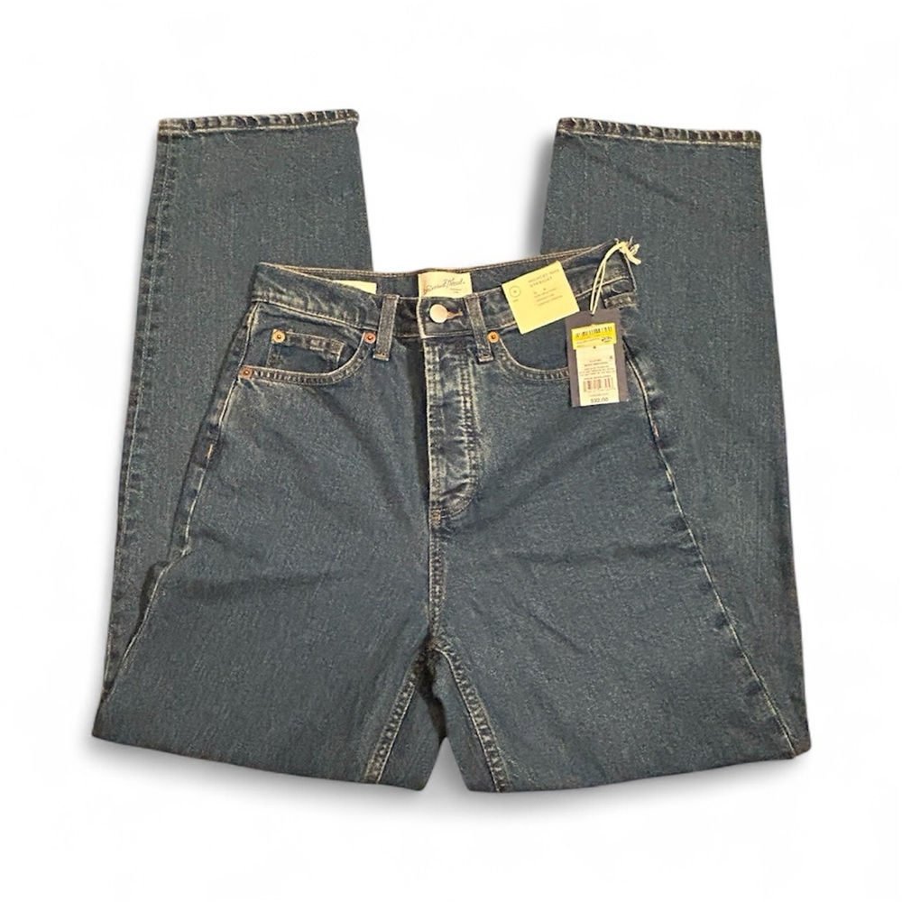 Universal Thread Women’s Dark Blue Straight Jeans - Picture 4 of 7